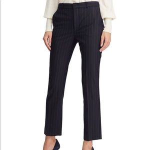 Ralph Lauren Navy Pinstripe Pants